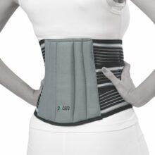 p+care Lumbar Support Waist belt | Back Pain Relief | LS Belt | Spine Support Belt | Double Strapping |