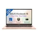 ASUS Vivobook 15 (2026),Intel Core 3 304 (Series 3-Latest Gen),Fingerprint Sensor,8GB RAM,256GB SSD,FHD,15.6″(39.6 cm),Win 11,M365 Basic(1Y),Office 2024,Terra Cotta,1.7 Kg,X1504MA-BQ907WS,AI Laptop
