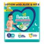 Pampers Complete Skin Comfort Pants, Large (L), 64 Count, Anti-rash blanket, Lotion with Vitamin E & Aloe Vera, 9-14kg