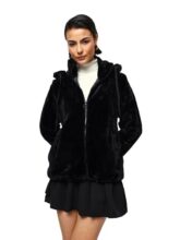 High Star Women Cotton Solid Oversized Fit Full Sleeves Jackets 154