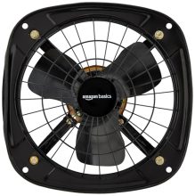 Amazon Basics High Speed Exhaust Fan I 3 Heavy Duty Blades | Rust Resistant Body | Rpm 2600 | 9 Inch/225Mm Sweep Length (Black)