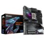 GIGABYTE Z890 AORUS Master ATX Motherboard – Supports Intel Core Ultra (Series 2), 18+1+2 Phase VRM, Up to 9500Mhz DDR5 (OC), 2Xpcie 5.0 + 3Xpcie 4.0, Wi-Fi 7, LAN 10Gbe, Thunderbolt 4