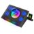Archer Tech Lab Cooling Pad Stand for Gaming Laptop with RGB Lighting, 5 Turbo Cooler Fans, 5 Adjustable Angles, Aluminum Metal Grid, Phone Holder, Supports upto 17″ Laptop for Gaming Work(Squall 200)