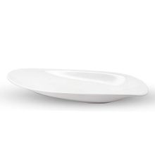 MILTON Barbeque Melamine Platter, White, 13.3 inch