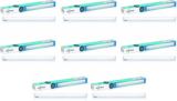 Wipro 10 Watt LED tubelight Batten (Color-White/6500K,Size: 2 feet)- Pack of 8 10 W 54 cm Tube Light(White, Pack of 8)
