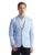 Arrow Tartan Check Knit Blazer Light Blue