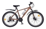 playR Atom 27.5 Inch – Alloy 21 Speed – Front Wheel Shock Abs, Front & Rear Disc Brakes, Durable, Heavy Duty City & Outdoor Cycle for Men & Women All Season