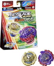 Beyblade Burst QuadDrive Berserk Balderov B7 and Cyclone Belfyre B7 Spinning Top Dual Pack Battling Game Top Toy
