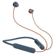 ZEBRONICS Jumbo LITE with 70 Hours Backup, Bluetooth v5.2 Wireless Neckband, Fast Charging, ENC Calling, Gaming Mode (Upto 50ms), Voice Assistant, Dual Pairing, Splash Proof, and Type C (Navy)