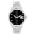 Fastrack Bold Quartz Analog Black Dial Silver Stainless Steel Strap Watch for Guys – NT38051SM04