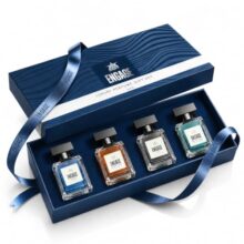 Engage Gift Assorted Luxury Perfume Set for Men 80ml (20ml x 4) |4 Unique EDP Fragrances | Long Lasting |Travel Size Perfume Combo|Birthday, Anniversary, Wedding Gift|No Paraben|Dermat-Tested