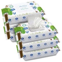 Arokleen Baby Gentle Wet Wipes with Lid | 432 Wipes – Pack of 6 | Enriched with Aloe Vera & Vitamin E | pH Balanced | Dermatologically Tested | Paraben & Sulphate Free | Prevents Rashes & Redness | Gentle Moisturising Wipes