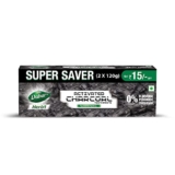 DABUR Herb’L Activated Charcoal Toothpaste 240G (120G x2, Pack of 2)|Whitening Black Gel Toothpaste|Fluoride Free|Fights Plaque & Extrinsic Stains|With Power of Mint|Cool & Refreshing Mouth Experience