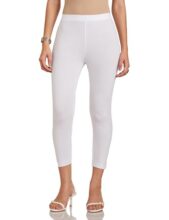 Amazon Brand – Myx Women’s Leggings Bottom (KT-CLFLEG-01_White_Large)