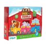 Farmyard Math Magic! 123 Ride with Animals: Three-way Puzzle Magic! Count & Identify Numbers by Assembling Wagons, Loading Animals & more | Puzzles for Learners | Birthday Gifts for Kids By LoveDabble