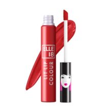 Elle 18 Lit Lip, Matte Finish, Rhubarb Red, 16 hrs Long Lasting Liquid Lipstick, Smudge and Transfer Proof Lipstick, One-stroke application, Quick Drying | 5.6 ml