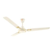 Orient Electric 1200 mm Pacific Air Déco| Decorative ceiling fan | Powerful airflow| BEE 1 Star Rated | 2-year warranty | Ivory Gold, pack of 1