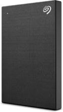 Seagate One Touch with Password Protection for Windows & Mac with 3 years Data Recovery Services – Portable 2 TB External Hard Disk Drive (HDD)(Black)