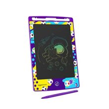 amazon basics Writing Tablet with 8.5-inch rainbow colour LCD screen and Stylus Pen for Kids & Adults (Purple)