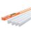 Halonix 20-Watt Led Batten/Tubelight | Streak Square 4-Ft Led Batten For Living Room & Bedroom | Cool Day Light, Pack Of 4