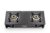 Butterfly Smart 2 Burner Glass Top Gas Stove with Manual Ignition | Scratch Resistant Toughened Glass | Brass Burners | Skid-proof Legs | 1 Year Manufacturer’s Warranty | Black