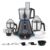 Preethi Zion 750W Mixer Grinder, 4 Jars, Food Processor & Flexi Lid, Black