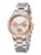 French Connection Chronéa | Silver Dial | Rose Gold Two Tone Stainless Steel Strap | Quartz Watch for Women – FCO6SRTM