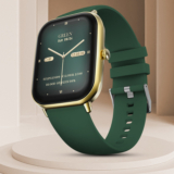 Fire-Boltt Hunter 51.1mm (2.01) HD Display Buetooth Calling with Single Chipset, Metal Body Smartwatch(Green Strap, Free Size)