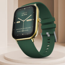 Fire-Boltt Hunter 51.1mm (2.01) HD Display Buetooth Calling with Single Chipset, Metal Body Smartwatch(Green Strap, Free Size)