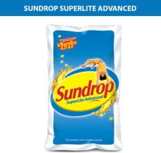 Sundrop Superlite Advanced Sunflower Oil Pouch(1 L)
