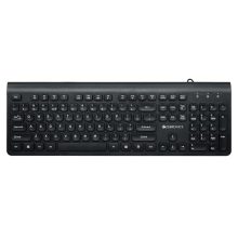 Zebronics K51 Wired Keyboard With 105 Keys, 1.3M Cable, ₹ Key, Usb Interface, 12 Integrated Multimedia Keys, Slim Design, Plug And Play (Black)