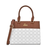 Lavie Women’s Mono Salma Solid Satchel Bag for Women | Satchel Handbag for Work | Ladies purse | Stylish Shoulder Bag | Gift For Ladies