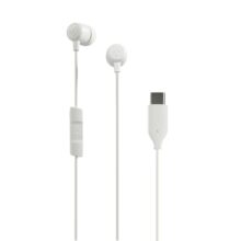 Skullcandy in-Ear Wired Earbuds with USB-C, Noise Isolation, Microphone, Call and Track Control, Enhanced Audio Drivers, Compatible with Smartphones, Tablets, and Laptops – Bone