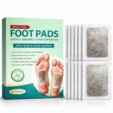 ZOIY Foot patch (PACK OF 10) Herbal And Gentle Ingredient Detox Foot Pads, Natural Ingredients for Sleep Aid, Pain Relief, Toxin Removal with Bamboo Vinegar and Acupoint Micro-Massage Technology