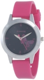Sonata Quartz Analog Black Dial Pink Plastic Strap Watch for Women – NS87019SP01W