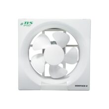 TVS GREEN Ventilation Fan 200mm | Ventico 8 | High Suction with Low Noise | Rust Proof Blades, Easy to Clean with Self Opening Louvers | Ideal for Kitchen and Bathroom | 3 year Warranty | White