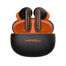 Hapipola (Anc) Killer Pro True Wireless Stereo Earbuds, Active Noise Cancellation, 40+ Hours Playtime, Touch Controls, 10Mm Drivers, Bluetooth 5.3, Type-C, Sweat Proof (Black)