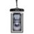 Lifelong Waterproof Mobile Rain Pouch with Plastic Air Lock, Black | IPX8 Waterproof Case for Smartphiones & iPhones | Transparent Pouch for Swimming Pool, Beach, Diving | Heavy-Duty Lanyard