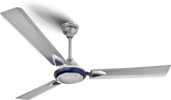 Longway Starlite-1 P1 1200 mm 3 Blade Ceiling Fan(Ultra High Speed | Silver Blue | Pack of 1)