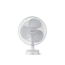 Bajaj Esteem 400 Mm Table Fan | Table Fan For Kitchen & Home | High Air Thrust | High Speed | Overload Thermal Protection | Full Copper Motor | Silent Operation | 1-Yr Warranty 【White】