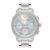 Olivia burton Multi Function Qtz Multifunction Blue Mother of Pearl & Stone Round Dial Women’s Watch|Stainless Steel Material|Silver Color Band – 24000065