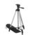 Amazon Basics Aluminium Professional Sturdy Tripod with Mobile Phone Holder Mount, 3-Way Head, Accessory Hook, and Carry Bag for All Smart Phones, GoPro, Cameras (35-125 cm), Black