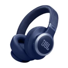 JBL Live 770NC Wireless Over Ear Headphones with True Adaptive Noise Cancelling, Smart Ambient, Spatial Sound, Multipoint Connect, PersoniFi 2.0, Customized EQ, Google Fast Pair, BT 5.3 Blue