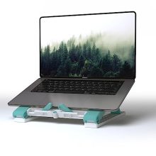 Striff Flssb Laptop Stand, Macbook Stand, Portable Laptop Stand, Gaming Laptop Stand, Foldable Laptop Stand Compatible With Macbook, Laptop,Tablet (Sky)