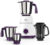 Pigeon 15024 550 W Juicer Mixer Grinder(Favourite | 4 Jars | White)