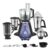 Preethi Zodiac Glitter Mixer Grinder+Food Processor I 750 Watt I 2Yr Guarantee & Lifelong Free Service I 5 Jars (3 Stainless Steel Jars +1 Juicer Jar+1 Master Chef Plus Food Processor Jar)-Mg 264