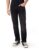 Men Black Clean-Look Straight Fit Stretch Jeans