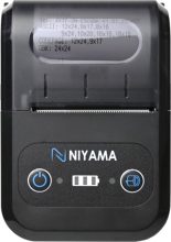 Niyama Bt-58 Bluetooth Thermal Printer 58 Mm (2 Inch) | 2600 Mah Rechargeable Battery