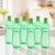 Nayasa Loopy 1000 ML Pet Plastic Fridge Water Bottles Set of 6 | BPA Free | Leak Proof | Airtight Lid | Green