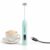 Nibbler Supreme 3-Speed Rechargeable Milk Frother for Coffee | Electric Whisk Mixer | Stainless Steel, Stand-Up Design (Blue)